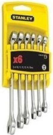 STANLEY-SET-6-CHIAVI-COMBINATE-CROMATE-10/15