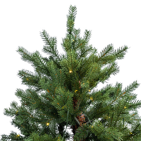 Albero di Natale con microled integrati "St Anton" 70 % in PE Effetto Real Touch