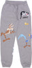 STAPLE-Pantalone-Tuta-Leggero-Uomo-Lt-Aop-Sweatpant-Heather-Grey-da-uomo