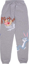 STAPLE-Pantalone-Tuta-Leggero-Uomo-Lt-Aop-Sweatpant-Heather-Grey-da-uomo