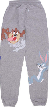 STAPLE-Pantalone-Tuta-Leggero-Uomo-Lt-Aop-Sweatpant-Heather-Grey-da-uomo