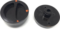 Star-Manopola-Cucina-Gas-Foro-Mm.8-Marrone-Diametro-Esterno-60-Mm---1-Pezzo