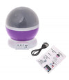 Star Master Lampada Proiettore Luci Led Effetto Cielo Stellato Colore Notte 5v