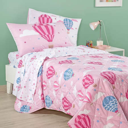 Copriletto Trapuntato In Cotone Star - Caleffi