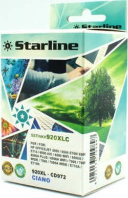 Starline - Cartuccia - ink Ciano per print c-Hp n. 920 e 920xl con chip Elettronica/Informatica/Stampanti e accessori/Accessori per stampanti a inchiostro e laser/Cartucce d'inchiostro Eurocartuccia - Pavullo, Commerciovirtuoso.it