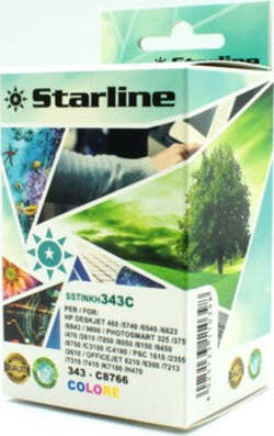Starline - Cartuccia - ink colori per print c-Hp 343 - C8766EE Elettronica/Informatica/Stampanti e accessori/Accessori per stampanti a inchiostro e laser/Cartucce d'inchiostro Eurocartuccia - Pavullo, Commerciovirtuoso.it