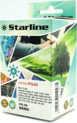 Starline - Cartuccia - ink Nero per print c-Canon pg40 16ml Elettronica/Informatica/Stampanti e accessori/Accessori per stampanti a inchiostro e laser/Cartucce d'inchiostro Eurocartuccia - Pavullo, Commerciovirtuoso.it