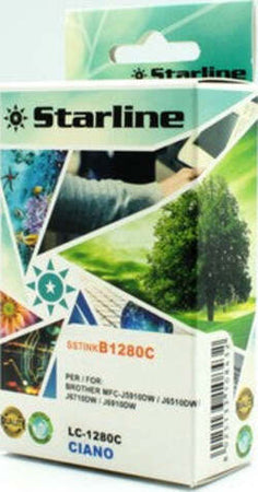 Starline - Cartuccia ink - per Brother - Ciano - LC1280XLC - 16 6ml Elettronica/Informatica/Stampanti e accessori/Accessori per stampanti a inchiostro e laser/Cartucce d'inchiostro Eurocartuccia - Pavullo, Commerciovirtuoso.it