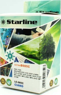 Starline - Cartuccia ink - per Brother - Ciano - LC985C - 15ml Elettronica/Informatica/Stampanti e accessori/Accessori per stampanti a inchiostro e laser/Cartucce d'inchiostro Eurocartuccia - Pavullo, Commerciovirtuoso.it