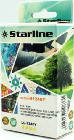 Starline - Cartuccia ink - per Brother - Giallo - LC1240Y - 12ml Elettronica/Informatica/Stampanti e accessori/Accessori per stampanti a inchiostro e laser/Cartucce d'inchiostro Eurocartuccia - Pavullo, Commerciovirtuoso.it
