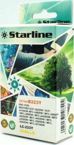 Starline - Cartuccia ink - per Brother - Giallo - LC223Y - 9ml Elettronica/Informatica/Stampanti e accessori/Accessori per stampanti a inchiostro e laser/Cartucce d'inchiostro Eurocartuccia - Pavullo, Commerciovirtuoso.it