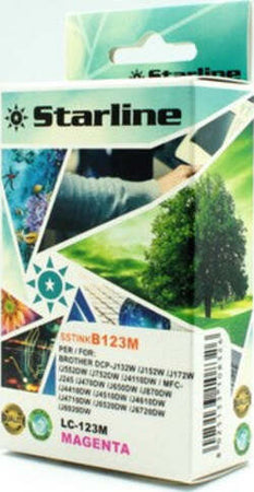 Starline - Cartuccia ink - per Brother - Magenta - LC123M - 10ml Elettronica/Informatica/Stampanti e accessori/Accessori per stampanti a inchiostro e laser/Cartucce d'inchiostro Eurocartuccia - Pavullo, Commerciovirtuoso.it