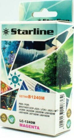 Starline - Cartuccia ink - per Brother - Magenta - LC1240M - 12ml Elettronica/Informatica/Stampanti e accessori/Accessori per stampanti a inchiostro e laser/Cartucce d'inchiostro Eurocartuccia - Pavullo, Commerciovirtuoso.it