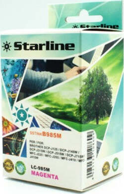 Starline - Cartuccia ink - per Brother - Magenta - LC985M - 15ml Elettronica/Informatica/Stampanti e accessori/Accessori per stampanti a inchiostro e laser/Cartucce d'inchiostro Eurocartuccia - Pavullo, Commerciovirtuoso.it