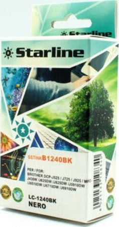 Starline - Cartuccia ink - per Brother - Nero - LC1240BK - 16 6ml Elettronica/Informatica/Stampanti e accessori/Accessori per stampanti a inchiostro e laser/Cartucce d'inchiostro Eurocartuccia - Pavullo, Commerciovirtuoso.it