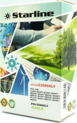 Starline - Cartuccia ink - per Canon - Giallo - PGI-2500XLY - 20 4ml Elettronica/Informatica/Stampanti e accessori/Accessori per stampanti a inchiostro e laser/Cartucce d'inchiostro Eurocartuccia - Pavullo, Commerciovirtuoso.it