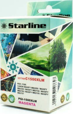 Starline - Cartuccia ink - per Canon - Magenta - PGI-1500XLM - 11 5ml Elettronica/Informatica/Stampanti e accessori/Accessori per stampanti a inchiostro e laser/Cartucce d'inchiostro Eurocartuccia - Pavullo, Commerciovirtuoso.it