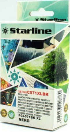 Starline - Cartuccia ink - per Canon - Nero - CLI571BK - 12 4ml Elettronica/Informatica/Stampanti e accessori/Accessori per stampanti a inchiostro e laser/Cartucce d'inchiostro Eurocartuccia - Pavullo, Commerciovirtuoso.it