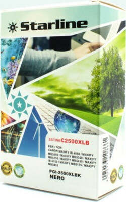 Starline - Cartuccia ink - per Canon - Nero - PGI-2500XLBK - 74 6ml Elettronica/Informatica/Stampanti e accessori/Accessori per stampanti a inchiostro e laser/Cartucce d'inchiostro Eurocartuccia - Pavullo, Commerciovirtuoso.it