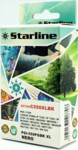 Starline - Cartuccia ink - per Canon - Nero - PGI-550PGBK XL - 21 4ml Elettronica/Informatica/Stampanti e accessori/Accessori per stampanti a inchiostro e laser/Cartucce d'inchiostro Eurocartuccia - Pavullo, Commerciovirtuoso.it