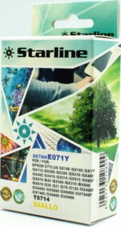 Starline - Cartuccia ink - per Epson - Giallo - C13T07144012- T0714 - 11 4ml Elettronica/Informatica/Stampanti e accessori/Accessori per stampanti a inchiostro e laser/Cartucce d'inchiostro Eurocartuccia - Pavullo, Commerciovirtuoso.it