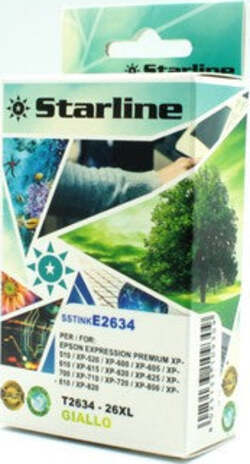 Starline - Cartuccia ink - per Epson - Giallo - C13T26344012 - 26XL - 11ml Elettronica/Informatica/Stampanti e accessori/Accessori per stampanti a inchiostro e laser/Cartucce d'inchiostro Eurocartuccia - Pavullo, Commerciovirtuoso.it