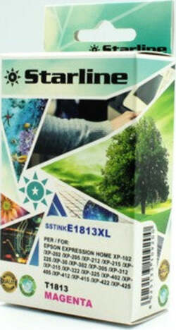 Starline - Cartuccia ink - per Epson - Magenta - C13T18134012-18XL-10ml Elettronica/Informatica/Stampanti e accessori/Accessori per stampanti a inchiostro e laser/Cartucce d'inchiostro Eurocartuccia - Pavullo, Commerciovirtuoso.it