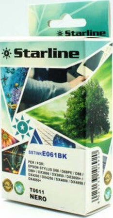 Starline - Cartuccia ink - per Epson - Nero - C13T06114010 - T0611 - 17ml Elettronica/Informatica/Stampanti e accessori/Accessori per stampanti a inchiostro e laser/Cartucce d'inchiostro Eurocartuccia - Pavullo, Commerciovirtuoso.it