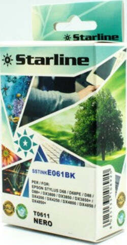 Starline - Cartuccia ink - per Epson - Nero - C13T06114010 - T0611 - 17ml Elettronica/Informatica/Stampanti e accessori/Accessori per stampanti a inchiostro e laser/Cartucce d'inchiostro Eurocartuccia - Pavullo, Commerciovirtuoso.it
