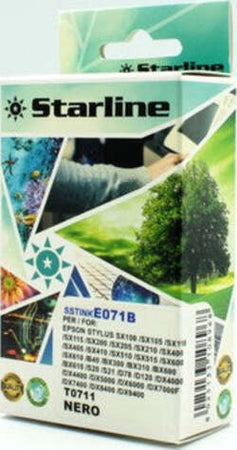 Starline - Cartuccia ink - per Epson - Nero - C13T07114012 - T0711 -11 4ml Elettronica/Informatica/Stampanti e accessori/Accessori per stampanti a inchiostro e laser/Cartucce d'inchiostro Eurocartuccia - Pavullo, Commerciovirtuoso.it