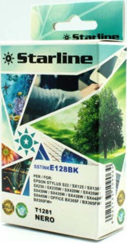 Starline - Cartuccia ink - per Epson - Nero - C13T12814012 - T1281 - 10ml Elettronica/Informatica/Stampanti e accessori/Accessori per stampanti a inchiostro e laser/Cartucce d'inchiostro Eurocartuccia - Pavullo, Commerciovirtuoso.it
