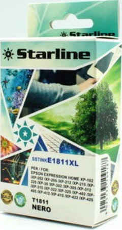 Starline - Cartuccia ink - per Epson - Nero - C13T18114012 - 18XL - 14 6ml Elettronica/Informatica/Stampanti e accessori/Accessori per stampanti a inchiostro e laser/Cartucce d'inchiostro Eurocartuccia - Pavullo, Commerciovirtuoso.it