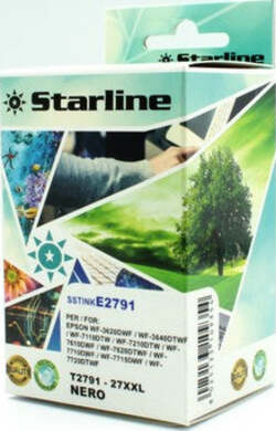 Starline - Cartuccia ink - per Epson - Nero - C13T27914012 - 27XXL -43 4ml Elettronica/Informatica/Stampanti e accessori/Accessori per stampanti a inchiostro e laser/Cartucce d'inchiostro Eurocartuccia - Pavullo, Commerciovirtuoso.it