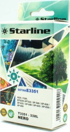 Starline - Cartuccia ink - per Epson - Nero - C13T33514012 - 33XL - 14ml Elettronica/Informatica/Stampanti e accessori/Accessori per stampanti a inchiostro e laser/Cartucce d'inchiostro Eurocartuccia - Pavullo, Commerciovirtuoso.it