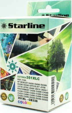 Starline - Cartuccia Ink - per Hp - C-M-Y - CB338EE - 351XL -19 ml Elettronica/Informatica/Stampanti e accessori/Accessori per stampanti a inchiostro e laser/Cartucce d'inchiostro Eurocartuccia - Pavullo, Commerciovirtuoso.it