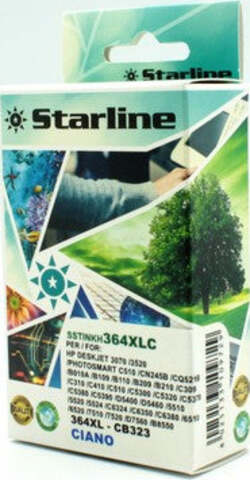 Starline - Cartuccia ink - per Hp - Ciano - CB323EE - 364XL 14 6ml Elettronica/Informatica/Stampanti e accessori/Accessori per stampanti a inchiostro e laser/Cartucce d'inchiostro Eurocartuccia - Pavullo, Commerciovirtuoso.it