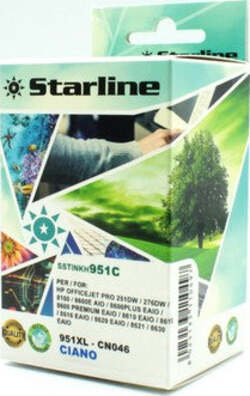 Starline - Cartuccia ink - per Hp - Ciano - CN046AN - 26ml Elettronica/Informatica/Stampanti e accessori/Accessori per stampanti a inchiostro e laser/Cartucce d'inchiostro Eurocartuccia - Pavullo, Commerciovirtuoso.it