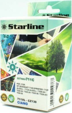 Starline - Cartuccia ink - per Hp - Ciano - CZ130A - 26ml Elettronica/Informatica/Stampanti e accessori/Accessori per stampanti a inchiostro e laser/Cartucce d'inchiostro Eurocartuccia - Pavullo, Commerciovirtuoso.it