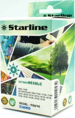 Starline - Cartuccia ink - per Hp - Ciano - HPF6U16AE - 953XL 26ml Elettronica/Informatica/Stampanti e accessori/Accessori per stampanti a inchiostro e laser/Cartucce d'inchiostro Eurocartuccia - Pavullo, Commerciovirtuoso.it