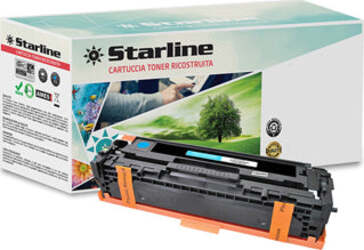 Starline - Toner Ricostruito - per Hp - Ciano - CB541A - 1.400 pag Elettronica/Informatica/Stampanti e accessori/Accessori per stampanti a inchiostro e laser/Cartucce d'inchiostro Eurocartuccia - Pavullo, Commerciovirtuoso.it