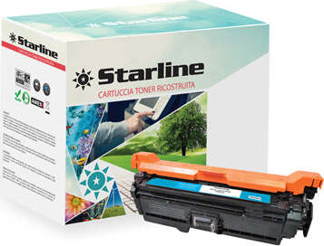 Starline - Toner Ricostruito - per Hp - Ciano - CE251A - 7.000 pag Elettronica/Informatica/Stampanti e accessori/Accessori per stampanti a inchiostro e laser/Cartucce d'inchiostro Eurocartuccia - Pavullo, Commerciovirtuoso.it