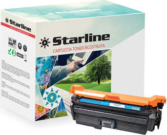 Starline - Toner Ricostruito - per Hp - Ciano - CE261A - 11.000 pag Elettronica/Informatica/Stampanti e accessori/Accessori per stampanti a inchiostro e laser/Cartucce d'inchiostro Eurocartuccia - Pavullo, Commerciovirtuoso.it