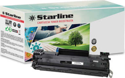 Starline - Toner Ricostruito - per Hp - Nero - CB436A - 2.000 pag Elettronica/Informatica/Stampanti e accessori/Accessori per stampanti a inchiostro e laser/Cartucce d'inchiostro Eurocartuccia - Pavullo, Commerciovirtuoso.it