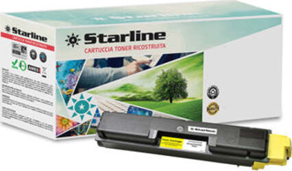 Starline - Toner Ricostruito - per Kyocera - Giallo - TK-580Y - 2.800 pag Elettronica/Informatica/Stampanti e accessori/Accessori per stampanti a inchiostro e laser/Cartucce d'inchiostro Eurocartuccia - Pavullo, Commerciovirtuoso.it