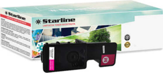 Starline - Toner Ricostruito - per Kyocera - Magenta - TK-5230M - 2.200 pag Elettronica/Informatica/Stampanti e accessori/Accessori per stampanti a inchiostro e laser/Cartucce d'inchiostro Eurocartuccia - Pavullo, Commerciovirtuoso.it