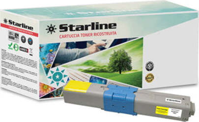 Starline - Toner Ricostruito - per Oki - Giallo - 44973533 - 1.500 pag Elettronica/Informatica/Stampanti e accessori/Accessori per stampanti a inchiostro e laser/Cartucce d'inchiostro Eurocartuccia - Pavullo, Commerciovirtuoso.it