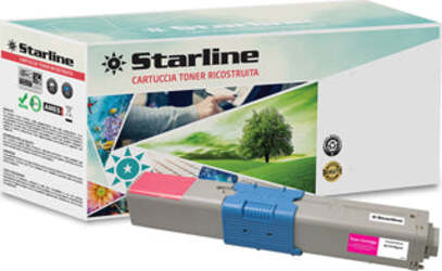Starline - Toner Ricostruito - per Oki - Magenta - 44469705 - 2.000 pag Elettronica/Informatica/Stampanti e accessori/Accessori per stampanti a inchiostro e laser/Cartucce d'inchiostro Eurocartuccia - Pavullo, Commerciovirtuoso.it