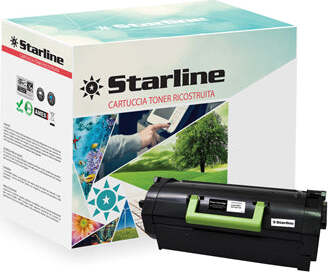 Starline - Toner Ricostruito per Lexmark - Nero - 52D2X00 - 45.000 pag Elettronica/Informatica/Stampanti e accessori/Accessori per stampanti a inchiostro e laser/Cartucce d'inchiostro Eurocartuccia - Pavullo, Commerciovirtuoso.it