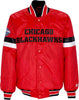 STARTER-Giubbotto-Bomber-Uomo-Nhl-Home-Game-Satin-Jacket-Chibla-Original-Team-Colors-da-uomo