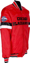 STARTER-Giubbotto-Bomber-Uomo-Nhl-Home-Game-Satin-Jacket-Chibla-Original-Team-Colors-da-uomo